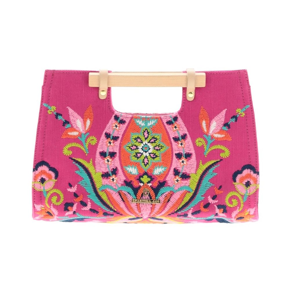 SPARTINA 449 Kaia Floral Clutch Embroidered Cross Body Bag